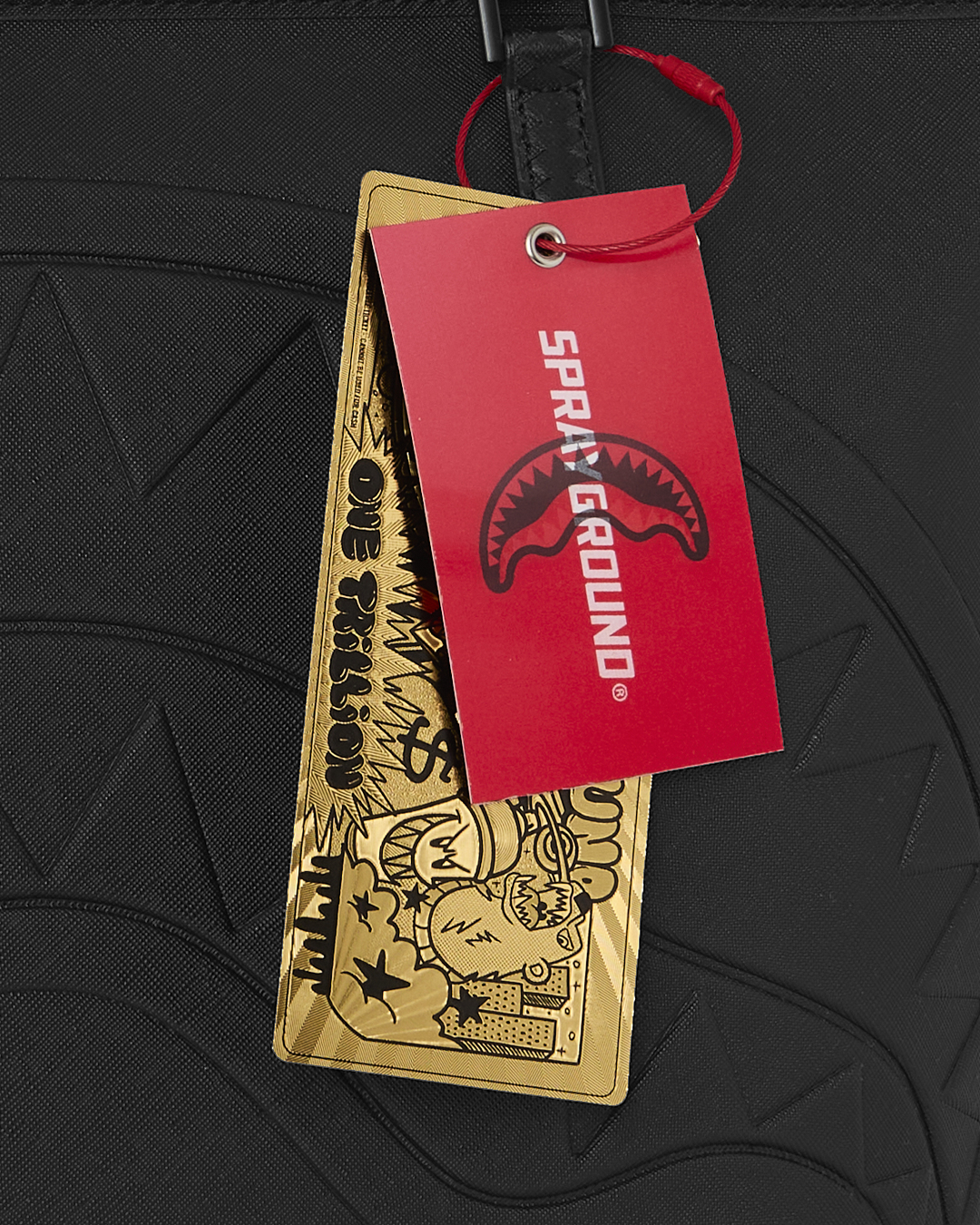 SPRAYGROUND® TOTE THE GOLDEN FANG SHARK TOTE