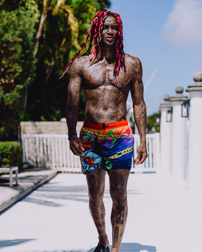 SPRAYGROUND® SWIM MONEY MAKER SWIM SHORT