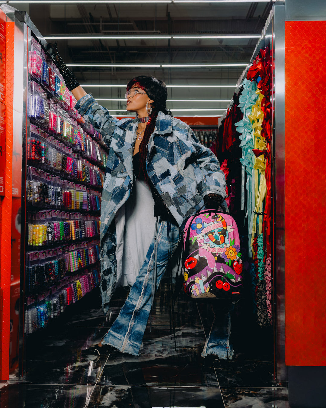 SPRAYGROUNDÂ® BACKPACK WTF PUNK ROCK CHICK BACKPACK