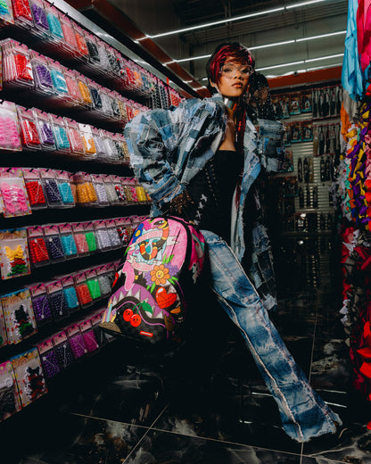 SPRAYGROUNDÂ® BACKPACK WTF PUNK ROCK CHICK BACKPACK