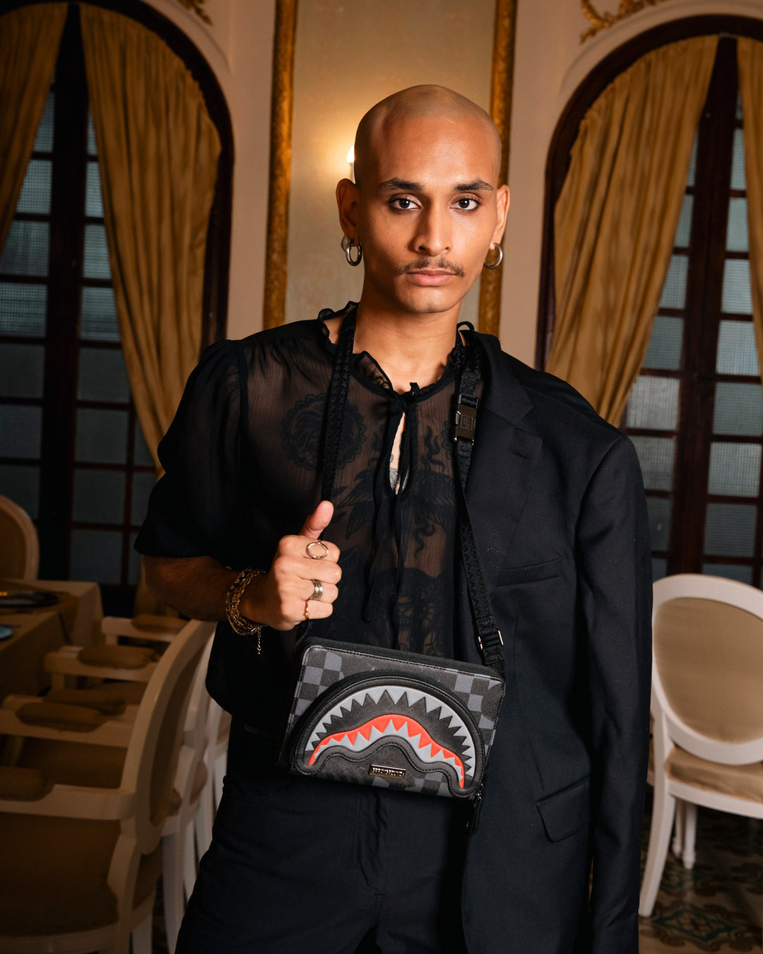 SPRAYGROUND® CROSSBODY 4AM ECLIPSE CROSSBODY