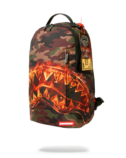 SPRAYGROUND® BACKPACK THE LIL TJAY BURNER SHARK DLX BACKPACK