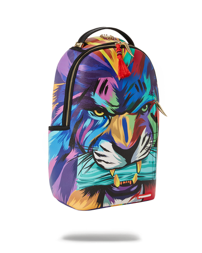 SPRAYGROUND® BACKPACK HEAR MY ROAR A.i.6 SANDFLOWER COLLAB BACKPACK (DLXV)