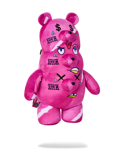 SPRAYGROUND® BACKPACK THE 3 HEADED BEAR PLUSH TEDDYBEAR BACKPACK