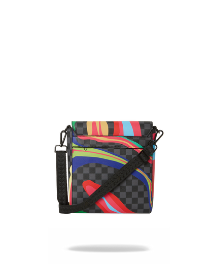 SPRAYGROUND® SLING TRIPPY TAFFY LARGE SLING CROSSBODY