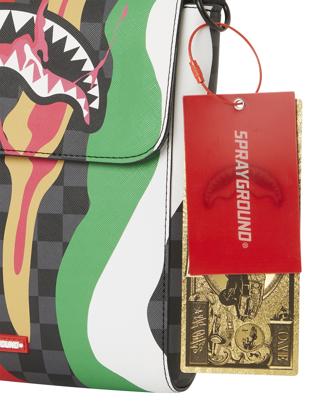 SPRAYGROUND® SLING TRIPPY TAFFY LARGE SLING CROSSBODY