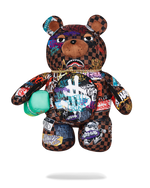 SPRAYGROUND® BACKPACK SHARKS IN PARIS THE RIZZ MONEYBEAR TEDDYBEAR BACKPACK