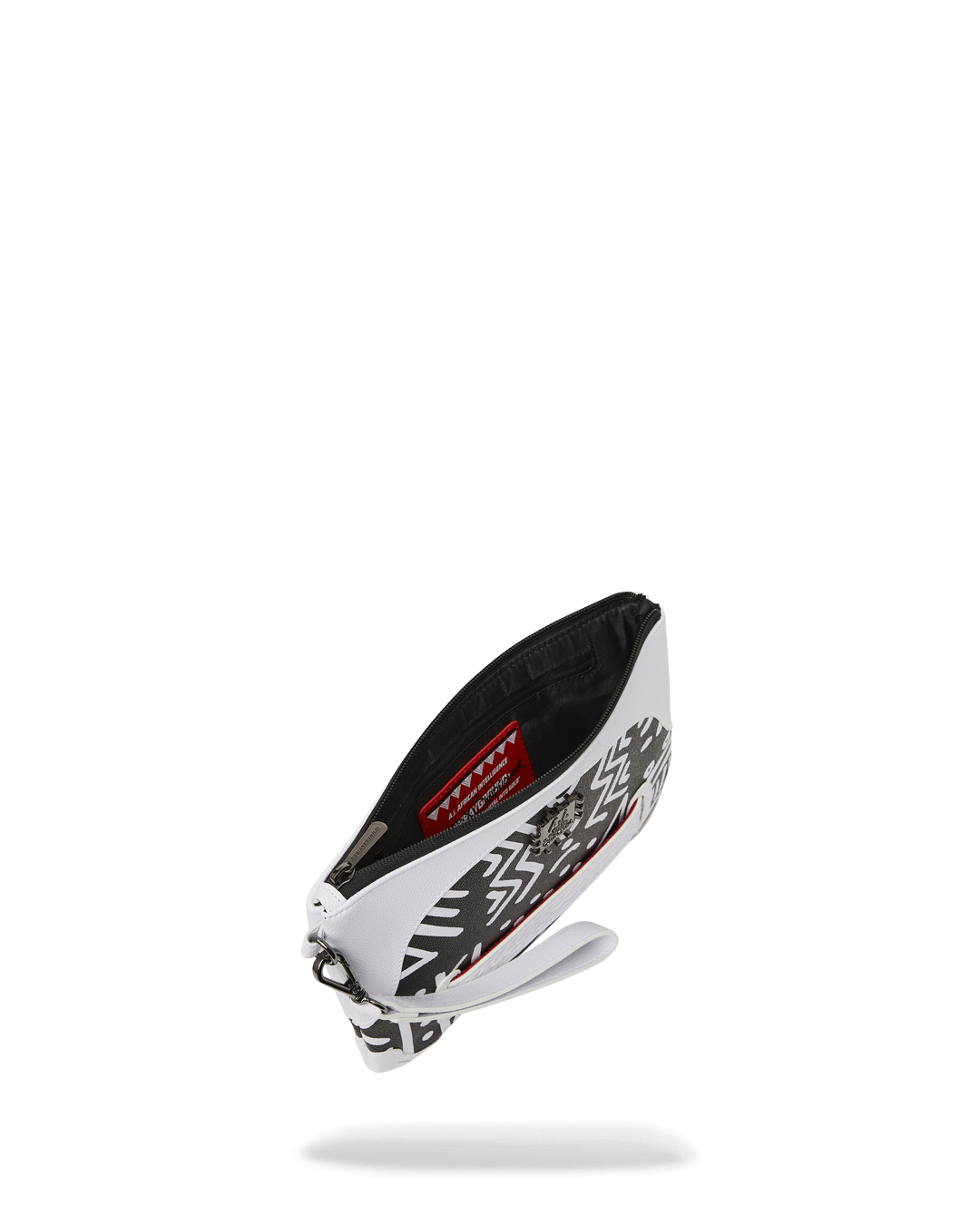 SPRAYGROUND® POUCHETTE A.I.8 AFRICAN INTELLIGENCE - ORIGIN STORY CROSSOVER CLUTCH
