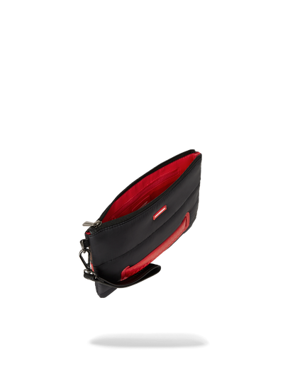 SPRAYGROUND® POUCHETTE SHARKS IN PARIS PUFFER CROSSOVER CLUTCH
