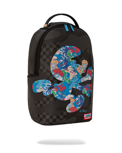 SPRAYGROUND® BACKPACK SMURF SILHOUETTE DLXSV BACKPACK