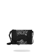 SPRAYGROUND® POUCHETTE A.M.P.M CROSSOVER CLUTCH W/ SHOULDER STRAP