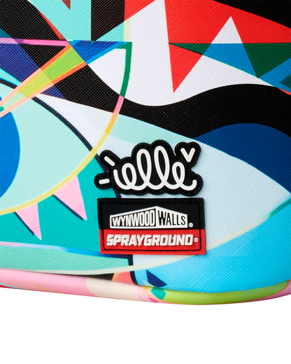 SPRAYGROUND® BACKPACK WYNWOOD WALLS COLLAB ELLE STREET ART B BALL COURT BACKPACK