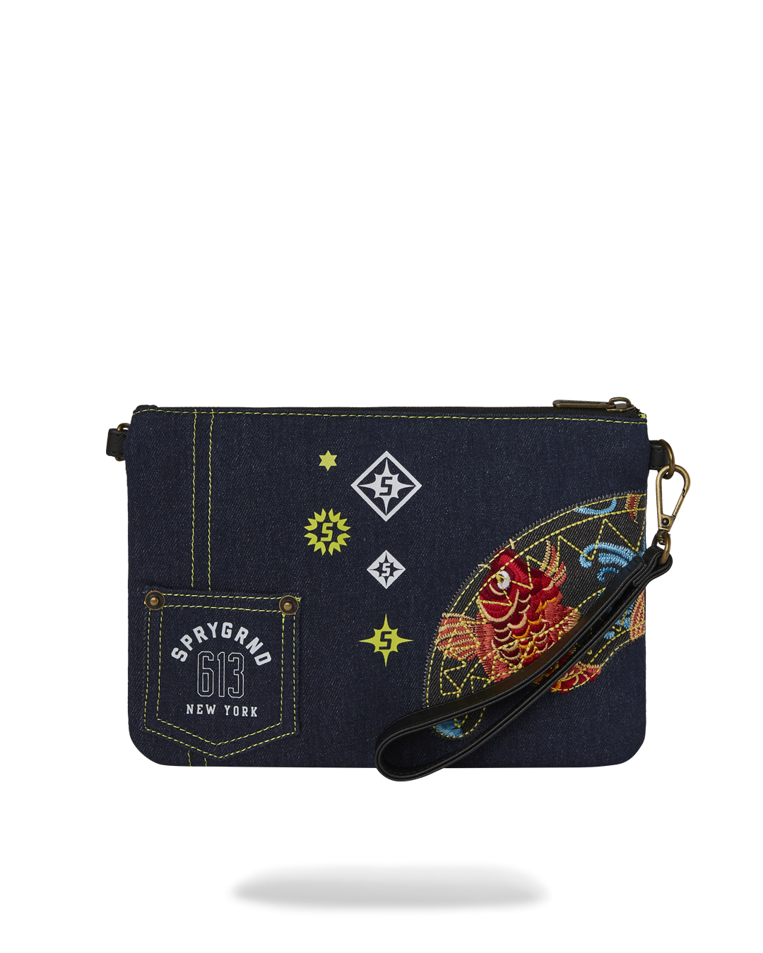 SPRAYGROUND® POUCHETTE EVISU STYLE CROSSOVER CLUTCH