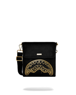 SPRAYGROUND® SLING THAT GOLD DRAP MESSENGER SLING