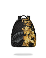 SPRAYGROUND® BACKPACK GOLD FLORAL REMIX SAVAGE BACKPACK