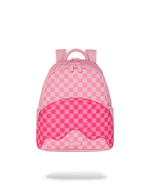 SPRAYGROUND® BACKPACK PINK SHARKS IN PARIS PATCH SAVAGE BACKPACK