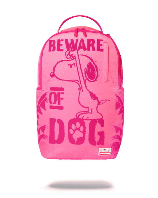 SPRAYGROUND® BACKPACK PEANUTS SNOOPY BEWARE OF DOG BACKPACK