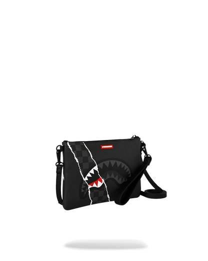 SPRAYGROUND® POUCHETTE SHARK SLASH CROSSOVER CLUTCH