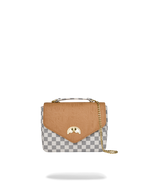 SPRAYGROUND® HANDBAG EMBOSSED CREAM CHECK HANDBAG