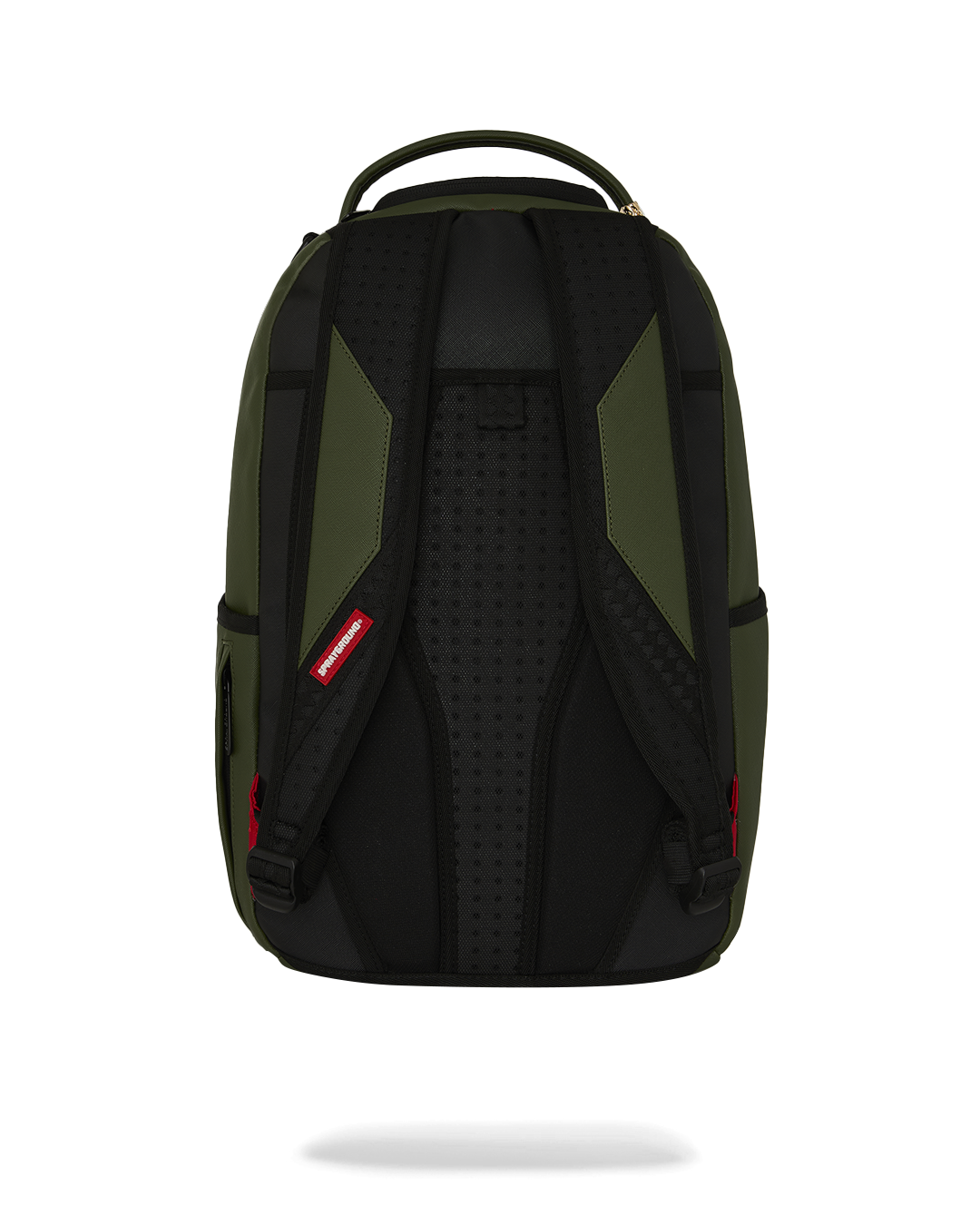 SPRAYGROUND® BACKPACK SHARK CENTRAL EMBOSSED GREEN NYLON BACKPACK