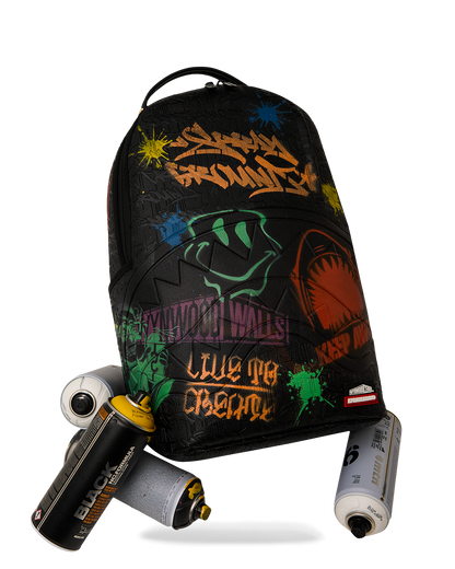 SPRAYGROUND® BACKPACK WYNWOOD WALLS COLLAB STENCIL COLLECTION BACKPACK