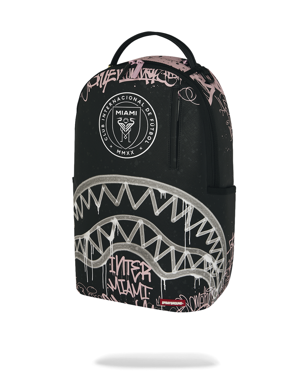 SPRAYGROUND® BACKPACK MLS COLLAB - INTERMIAMI STREETART (BLK) DLXSV BACKPACK