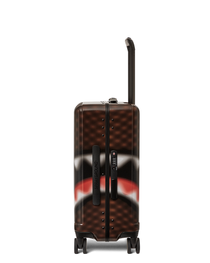 SPRAYGROUND® LUGGAGE SHARKS IN PARIS BLUR EFFECT CARRY-ON LUGGAGE