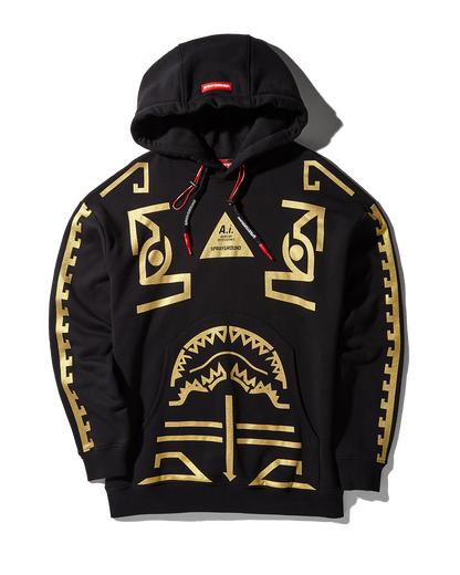 SPRAYGROUND® APPAREL A.I.8 AFRICAN INTELLIGENCE - PATH TO THE FUTURE II HOODY