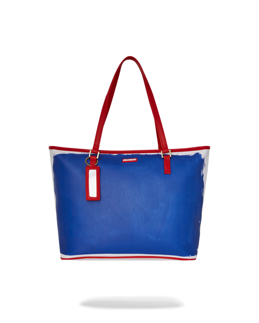 SPRAYGROUND® TOTE KEITH HARING BLUE PURSE TOTE