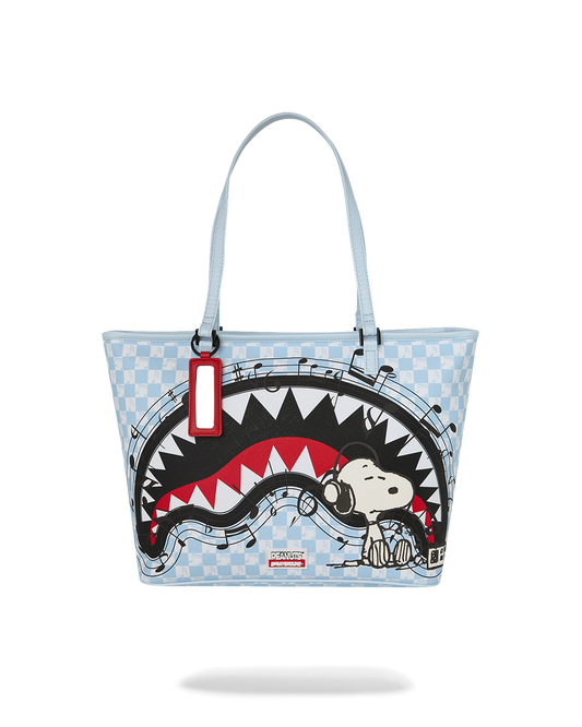 SPRAYGROUND® TOTE PEANUTS SNOOPY TUNED UP & TUNED OUT TOTE