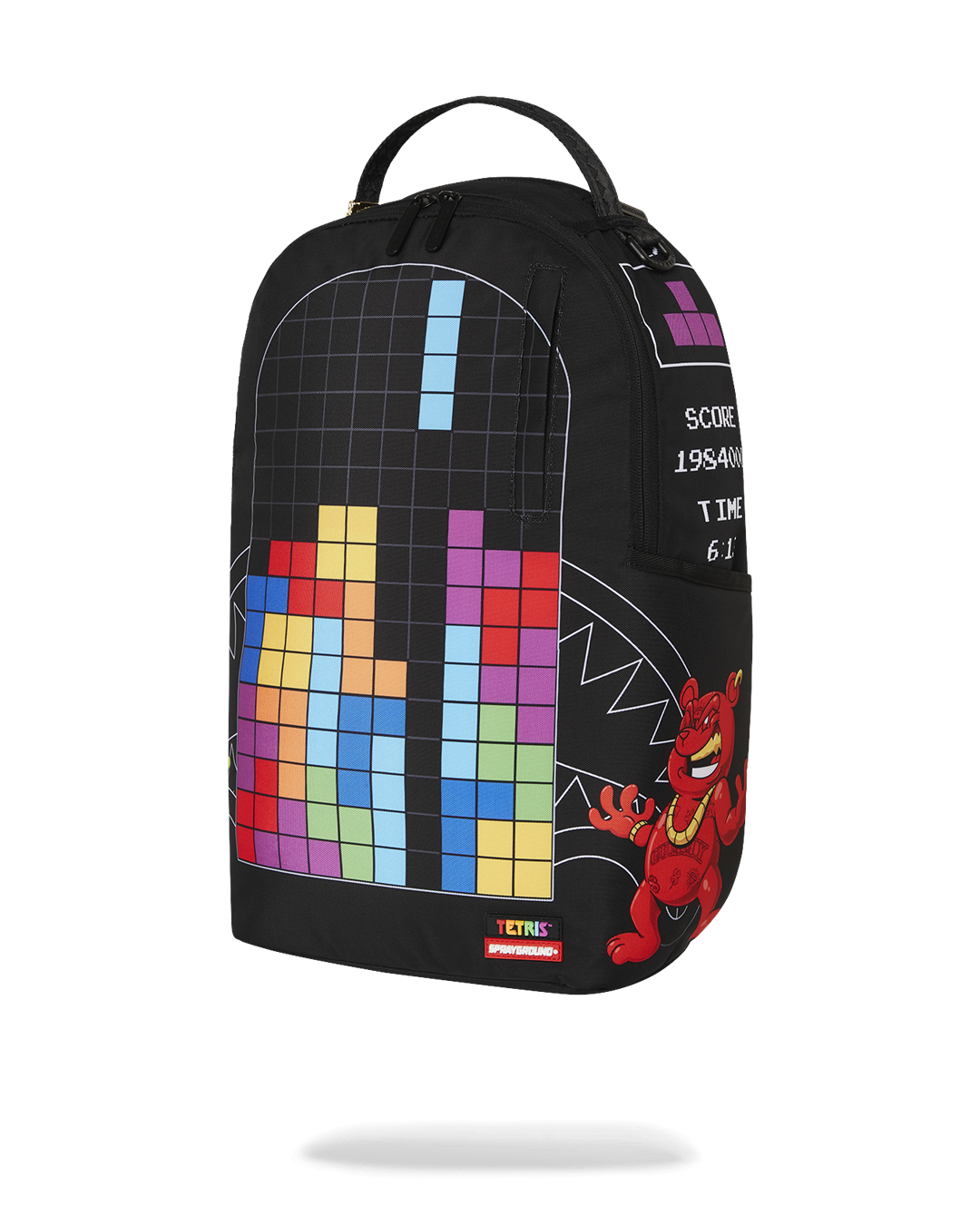 SPRAYGROUND® BACKPACK TETRIS WITH DIABLO AND MONEY BEAR BACKPACK