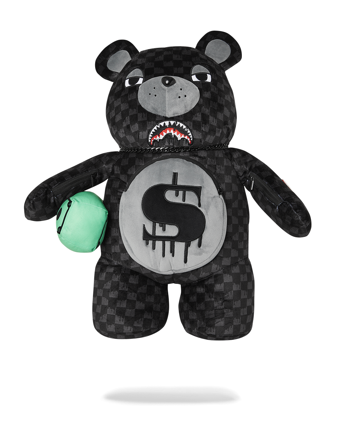 SPRAYGROUND® BACKPACK SHARKS IN PARIS THUNDERDRIP MONEYBEAR TEDDYBEAR BACKPACK